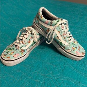 Vans Teal Toy Story Graphic Sneakers